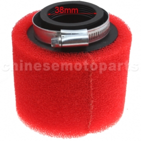 XR50 CRF50 XR CRF 110CC 125CC 150CC ATVS Buggy Dirtbike Foam Air Filter 38MM RED<br /><span class=\"smallText\">[P091-098-1]</span>