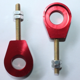 RED CHAIN ADJUSTER PIT BIKE HONDA XR50 CRF50 SDG<br /><span class=\"smallText\">[G044-046-1]</span>