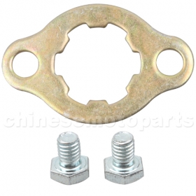 20mm Engine Sprocket Retainer Plate Sets for 50cc-250cc ATV, Dirt Bike & Go Kart