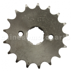 428 17-Tooth 20mm Engine Sprocket for 50cc-250cc ATV, Dirt Bike & Go Kart<br /><span class=\"smallText\">[G044-026]</span>