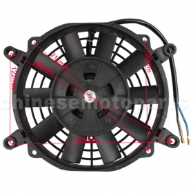 Fan for 250cc Go Kart & Scooter<br /><span class=\"smallText\">[F038-018]</span>
