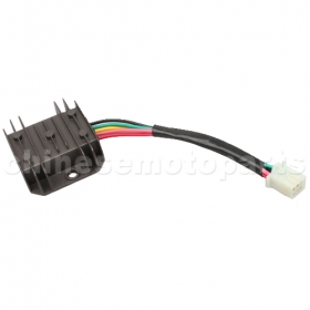 Voltage Regulator for CG 125cc-250cc & GY6 50cc-150cc ATV, Dirt Bike, Go Kart, Moped & Scooter<br /><span class=\"smallText\">[H055-004]</span>