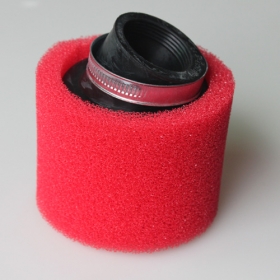 (38mm) Red Air Filter  GY6-125/150 Chinese Scooter Moped ATV