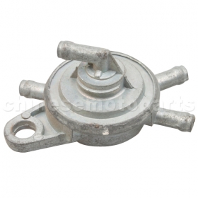4 Way Fuel Valve Gas Petcock Vacuum Valve Chinese Scooter Parts<br /><span class=\"smallText\">[M088-008-1]</span>