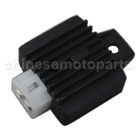 Chinese Scooter Voltage Regulator Rectifier, (4-Prong) GY6 50cc 150cc Moped ATV<br /><span class=\"smallText\">[H055-006-3]</span>