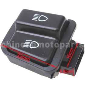 New GY6 Gas Scooter Light Switch Button 150cc 250cc Chinese Mopeds TaoTao Roketa<br /><span class=\"smallText\">[I060-035-1]</span>