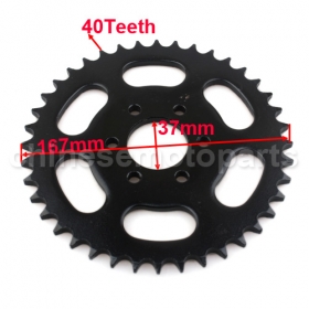 428 40 Teeth Rear Sprocket for 125cc-200cc ATV & Dirt Bike