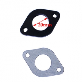 19mm Intake Gaskets Spacer Pit Bike Pocket Bike ATV QUAD Chinese Parts X15 X18<br /><span class=\"smallText\">[K078-070-1]</span>