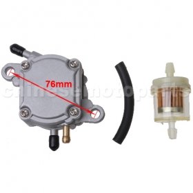 Fuel Pump Assembly for 50cc-250cc ATV, Go Kart & Scooter<br /><span class=\"smallText\">[M088-017]</span>