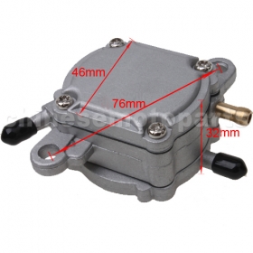 Chinese Scooter Moped ATV GY6 4Stroke50cc 150cc 3 Outlet Vacuum Pump Fuel Pump<br /><span class=\"smallText\">[M088-018-1]</span>