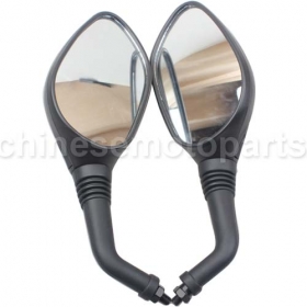 Gy6 Scooter Moped Motorcycle 50cc 125cc 150cc 250cc Rear view Mirror 8mm(Pair)<br /><span class=\"smallText\">[E036-022]</span>