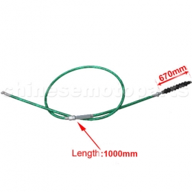 NEW Green Clutch Cable with Laser Tube for 50cc-125cc Dirt Bike<br /><span class=\"smallText\">[D030-112]</span>