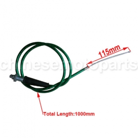 1000mm New Green Throttle Cable for for Dirt Bike<br /><span class=\"smallText\">[D030-113]</span>