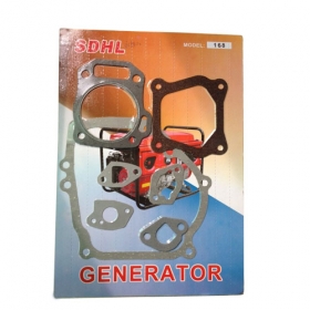 GASKET SET TO SUIT HONDA GX160 5.5 HP & CHINESE COPIES with METAL CARBY GASKET<br /><span class=\"smallText\">[K078-091-1]</span>
