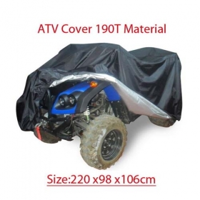 PU WaterProof Heatproof Cover For Quad bike ATV ATC With Size 220x98x106cm New