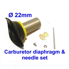 CARBURETOR DIAPHRAGM 22mm 125cc GY6 4STROKE CHINESE SCOOTERS TAOTAO BAJA KAZUMA<br /><span class=\"smallText\">[A012-044]</span>