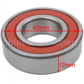 6004LU Bearing For 50cc ATV,Dirt Bike,Go Kart,Scooter,Pocket Bike,Taotao Roketa<br /><span class=\"smallText\">[B017-027-1]</span>