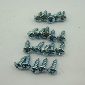 4mm x 12mm 20 PIECE SCREW SET FOR CHINESE SCOOTERS, ATVS AND KARTS<br /><span class=\"smallText\">[K070-136]</span>