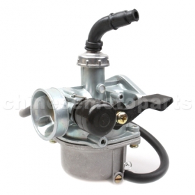 19mm Carburetor with Hand Choke for 50cc-110cc ATV, Dirt Bike & Go Kart