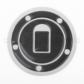 Carbon-Look Fuel/Gas Cap Cover Pad Sticker For Kawasaki ZX-6R/636 ZX-10R 04 05<br /><span class=\"smallText\">[T115-079]</span>