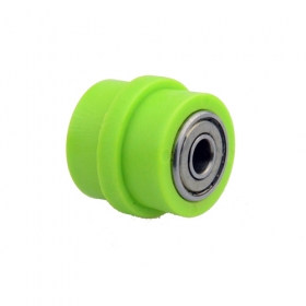 8mm Green Chain Roller Pulley Tensioner Guide For Motocross Motorcycle Pit Dirt Bike<br /><span class=\"smallText\">[G044-052]</span>