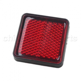 Red Square Reflector Tail Brake Stop Marker for Car Truck Atuo ATV<br /><span class=\"smallText\">[B028-016]</span>