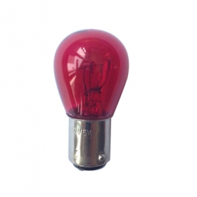 NOS S-25 Halogen Lamp Replacement Bulbs Red 12V 21/5W BAY15D<br /><span class=\"smallText\">[J067-025]</span>
