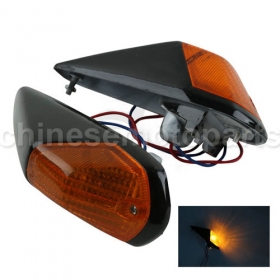 A Set Turn Signal Indicator Light For YAMAHA TZR250 TZR 250 FZR400 FZR 400 Black<br /><span class=\"smallText\">[J065-027]</span>