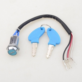 4 wire Iron Key Ignition for 2-stroke Pocket Bike<br /><span class=\"smallText\">[H054-009]</span>
