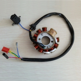 11 Pole Coils Ignition Stator Magneto For GY6 125 150cc Moped Scooter ATV Roketa<br /><span class=\"smallText\">[K079-032-1]</span>