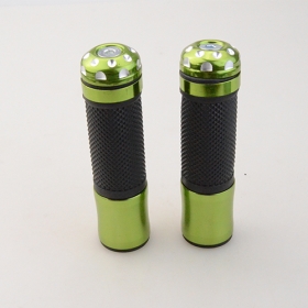 7/8\" 22mm Green Handlebar Hand Grips for Kawasaki Ninja ZX 2R 6R 9R 10R 12R ZX14