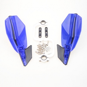 Blue 22mm and 28mm Handlebar Hand Guard Handguard Dirt Pit Bike Motorcycle ATV CRF YZF WRF KXF KLX RMZ RMX DRZ KTM<br /><span class=\"smallText\">[P060-609]</span>