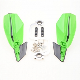 Green 22mm and 28mm Handlebar Hand Guard Handguard Dirt Pit Bike Motorcycle ATV CRF YZF WRF KXF KLX RMZ RMX DRZ KTM<br /><span class=\"smallText\">[P060-610]</span>