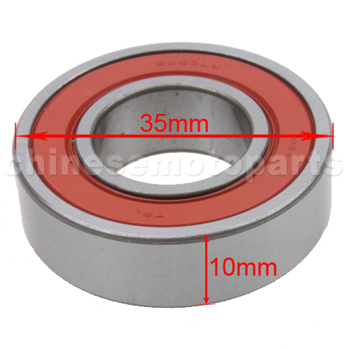 6003LU Bearing for 2-stroke 50cc Moped & Scooter<br /><span class=\"smallText\">[B017-025]</span>