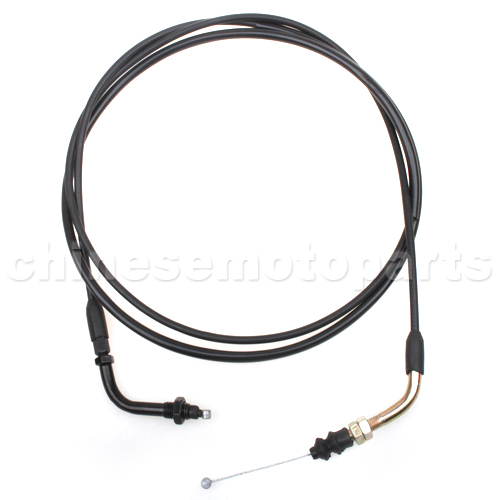 Gas Gy6 Scooter Moped Bike Motorcycle 50cc Throttle Cable 79 Inch Parts w Clip<br /><span class=\"smallText\">[D030-031-2]</span>
