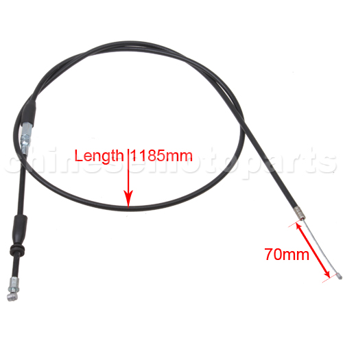 46.65\" Throttle Cable for 150cc-200cc Air-cooled ATV<br /><span class=\"smallText\">[D030-055]</span>
