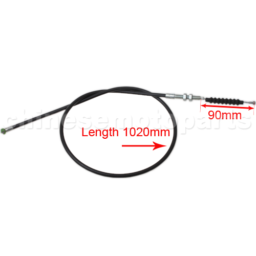 40.16\" Clutch Cable for 125cc-250cc Dirt Bike<br /><span class=\"smallText\">[D030-061]</span>