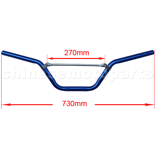 Blue Handlebars for 50cc-125cc Dirt Bike<br /><span class=\"smallText\">[E031-002]</span>