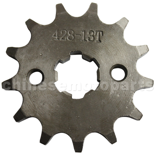 428 13-Tooth 17mm Engine Sprocket for 50cc-250cc ATV, Dirt Bike & Go Kart<br /><span class=\"smallText\">[G044-018]</span>