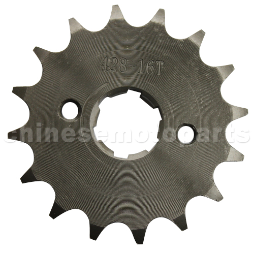 428 16-Tooth 20mm Engine Sprocket for 50cc-250cc ATV, Dirt Bike & Go Kart<br /><span class=\"smallText\">[G044-025]</span>