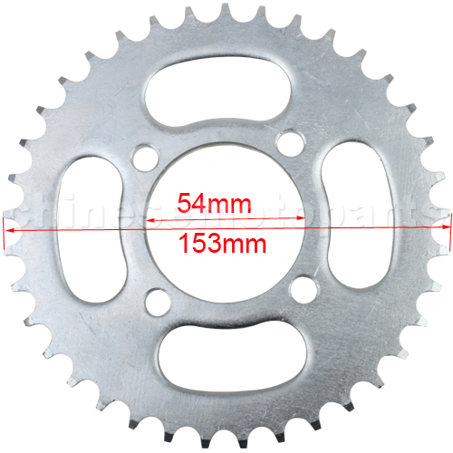 420 37 Teeth Rear Sprocket for 50cc-125cc Dirt Bike<br /><span class=\"smallText\">[G044-033]</span>