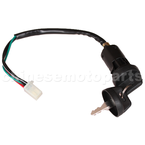 Key IGNITION SWITCH Suzuki Motorcycle Dirt Bike ATV taotao sunl chinese 4 pin<br /><span class=\"smallText\">[H054-008-1]</span>