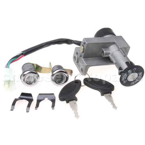 JONWAY 50QT-21 Ignition Switch Assy for 50cc Moped<br /><span class=\"smallText\">[H054-019]</span>