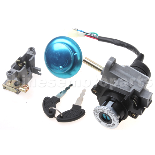 ZNEN Lance Venice 150 ZN150T-20 150CC Scooter Ignition Key Switch Lock Assembly