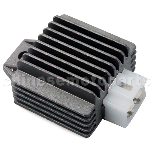 4-pin Full-wave Voltage Regulator for 50cc-150cc ATV,Dirt Bike, Go Kart & Gas Scooter<br /><span class=\"smallText\">[H055-002]</span>