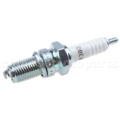 NGK D8EA Spark Plug for CG125cc-250cc ATV, Dirt Bike, Go Kart, Scooter & CF250cc Water Cooled Engine<br /><span class=\"smallText\">[H058-001]</span>