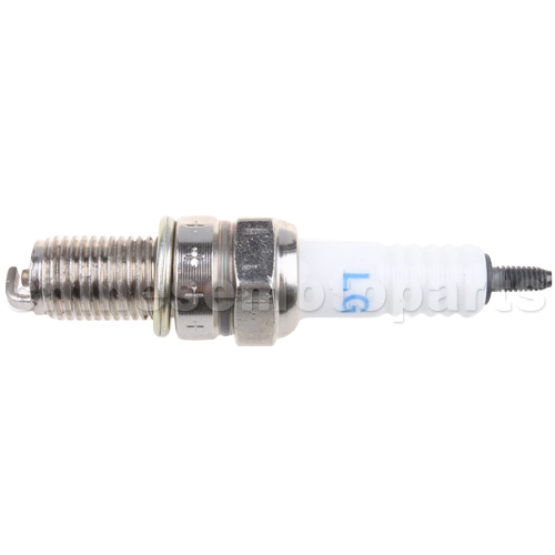 LG D8TC Spark Plug for CG 125cc-250 ATV, Dirt Bike, Go Kart, Moped & Scooter & CF250 Water-cooled Engine<br /><span class=\"smallText\">[H058-010]</span>