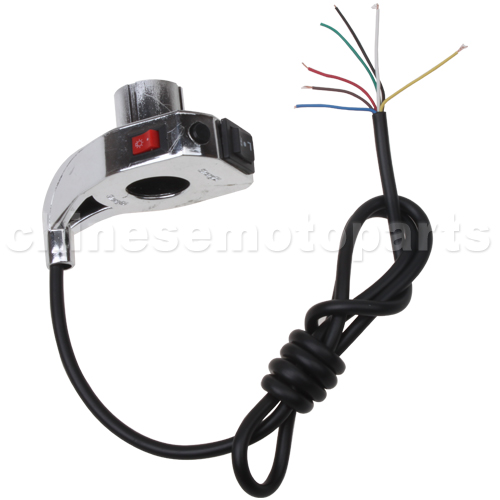 3 Function Plating Signal Switch for 24V, 36V, 48V Electric Scooter