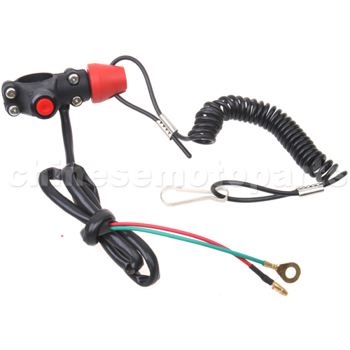 Double Kill Switch for 50cc-250cc ATV, Dirt Bike & Go Kart