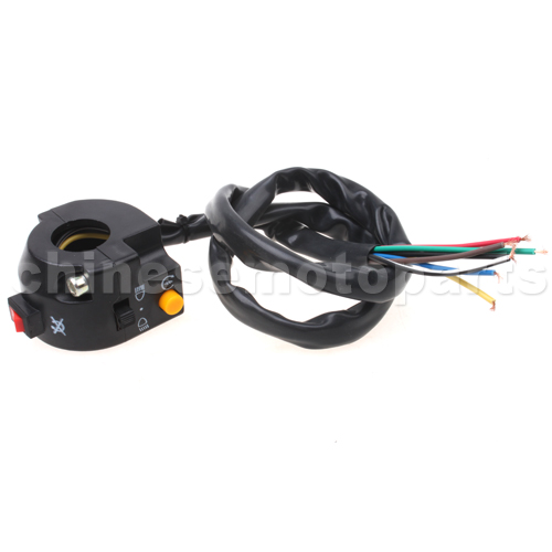 3 function Left Switch Assembly for 50cc-250cc ATV, Dirt Bike & Go Kart<br /><span class=\"smallText\">[I060-028]</span>